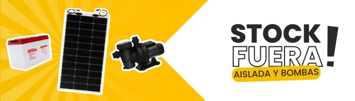 Stock Fuera: Aislada y Bombas