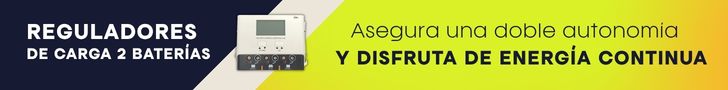 Reguladores de carga 2 baterías: Asegura una doble autonomía y disfruta de energía continua