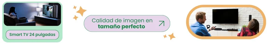 Smart TV 24 Pulgadas: calidad de imagen en tamaño perfecto