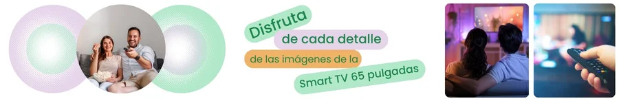 Smart TV 65 pulgadas: Disfruta de cada detalle de las imágenes de la Smart TV 65 pulgadas