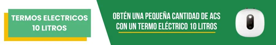 Termo eléctrico 10 litros