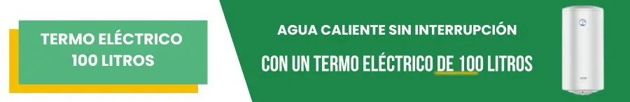 Termo eléctrico 100 litros: Agua caliente para tu vivienda