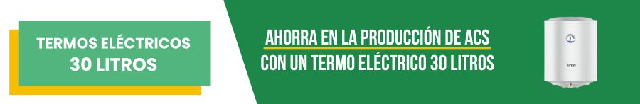 Termo eléctrico 30 litros