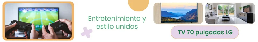 TV 70 Pulgadas LG: Entretenimiento y estilo unidos
