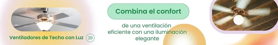 Ventiladores de Teco con Luz: combina el confort de una ventilación eficiente con una iluminación elegante